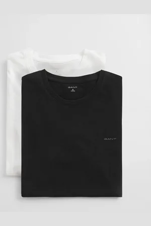 GANT Men Lot de 2 t-shirts col rond (S)