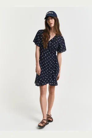 GANT Women Robe à volants à pois (34)