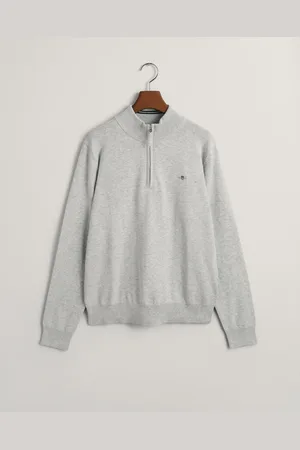 GANT Teens Pull à demi-zip en coton Shield Ado (134/140)