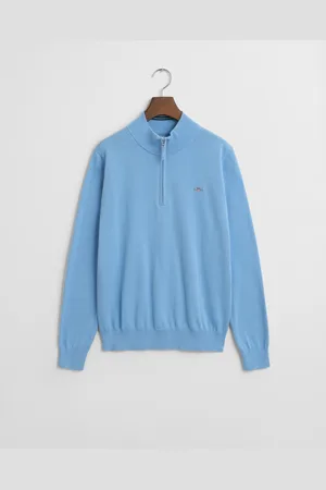 GANT Teens Pull à demi-zip en coton Shield Ado (134/140)