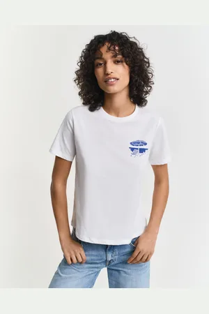 GANT Women T-shirt Graphic (XS)