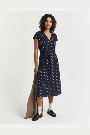 GANT Women Robe caftan à pois (34)