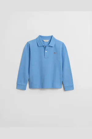 GANT Kids Polo en coton piqué à manches longues Shield Enfant (92)
