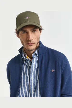 GANT Men Casquette haute en sergé de coton Shield (ONE SIZE)