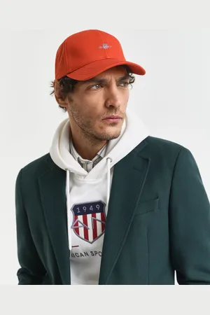 GANT Men Casquette haute en sergé de coton Shield (ONE SIZE)
