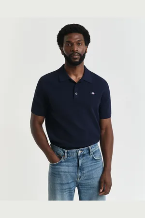 GANT Men Polo en coton texturé (S)