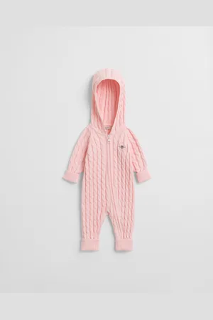 GANT Kids Combinaison en maille de coton torsadée Shield Bébé (56)