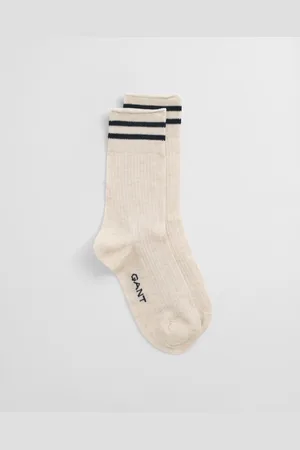 GANT Women Chaussettes côtelées à rayures (36-38)