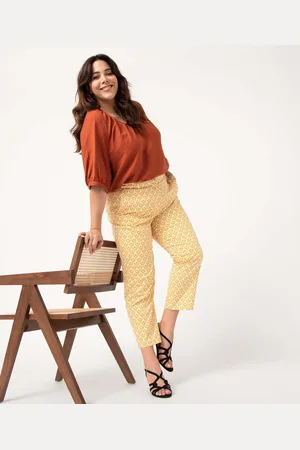 Pantalon femme grande online taille gémo