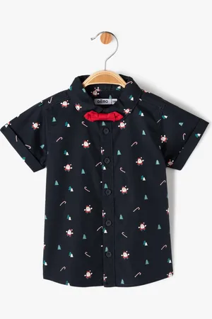 Gémo Chemise à manches courtes spécial Noël bébé garçon