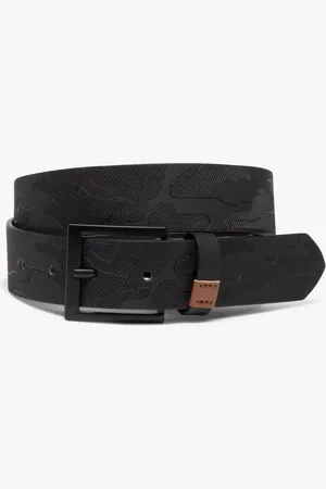 Gémo Ceinture unie texturée à boucle carrée garçon