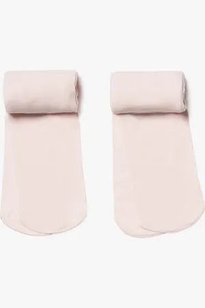 Gémo Collants fille semi-opaques unis (lot de 2)