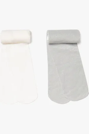 Gémo Collants semi-opaques fille ( lot de 2)