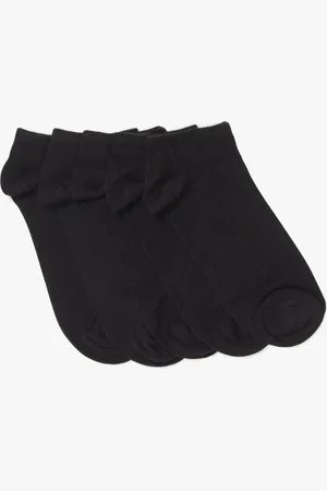 Gémo Chaussettes ultra courtes unies fille (lot de 5)