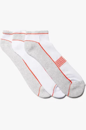 Gémo Chaussettes de sport homme ultra courtes en maille bouclette (lot de 3)