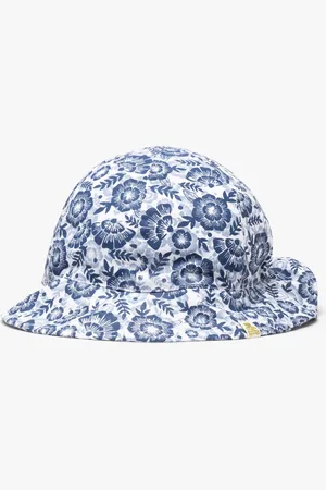 LuluCastagnette Chapeau bébé fille fleuri forme bob -