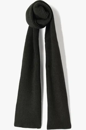 Gémo Echarpe homme unie en maille côtelée