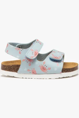 Gémo Sandales bébé garçon à scratch motif crabe