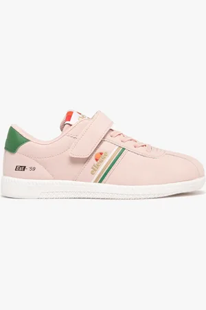 Ellesse Baskets fille à scratch et en suédine style rétro Sid -