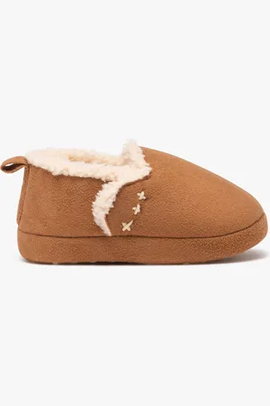 Gémo Chaussons garçon unis boots fourrées à scratch