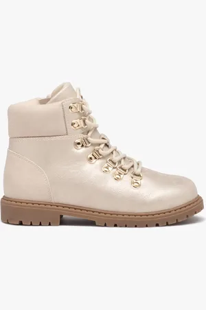 Gémo Boots irisés avec lacets montagne fille