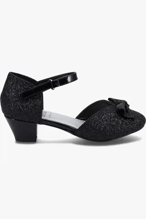 Gémo Babies fille à talon dessus pailleté avec nœud décoratif