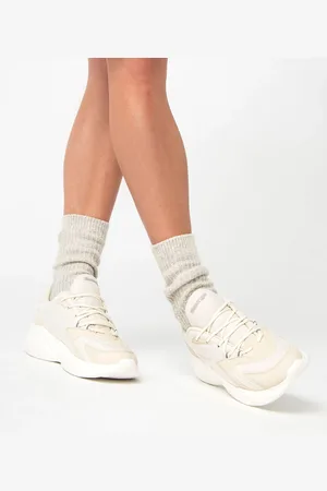 Slazenger Baskets femme bi-matières à semelle épaisse -