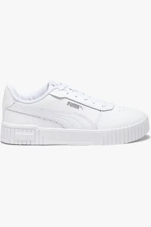 PUMA Baskets femme unie avec semelle épaisse à rainures Carina 2.1-