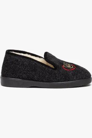 Gémo Chaussons homme pantoufles en feutrine et en laine