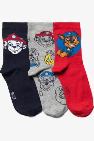 Paw Patrol Chaussettes en coton imprimées garçon - La Pat