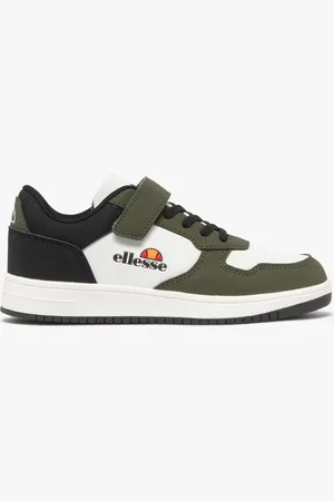 Ellesse Baskets garçon tricolores à scratch et à lacets Soune -