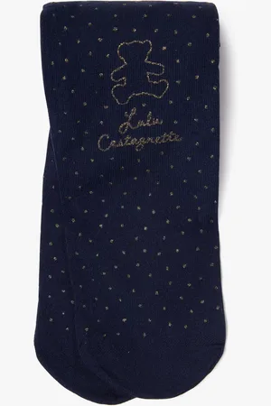 LuluCastagnette Collant à motifs pailletés bébé fille -