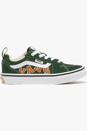 Vans Baskets basses en toile à lacets garçon -