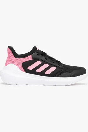 adidas Baskets fille running dessus en mesh et à bandes laterals contrastantes Tensaur Run -