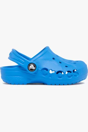 Crocs Sabots souples garçon dessus perforé et à lettres ajourées Baya -
