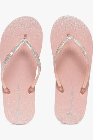 Champion Tongs femme à brides pailletées -