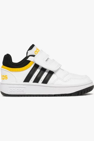 adidas Baskets garçon à large scratch Hoops low -