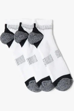 Gémo Chaussettes de sport moelleuses tige basse homme (lot de 3)