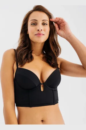 Gémo Bustier à armatures en microfibre effet push-up femme