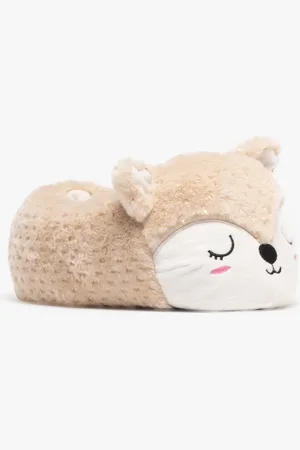 Gémo Chaussons 3D à motif chat fille