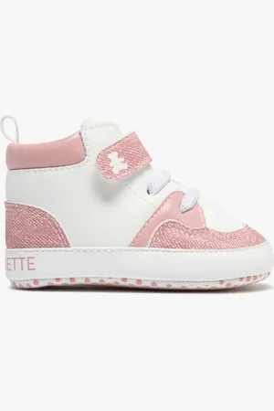Gémo Chaussons de naissance baskets bébé fille - LuluCastagnette