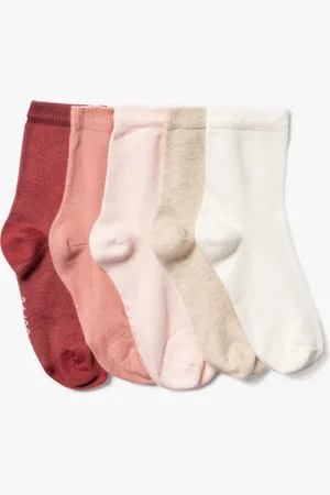 Gémo Chaussettes unies bébé fille (lot de 5)