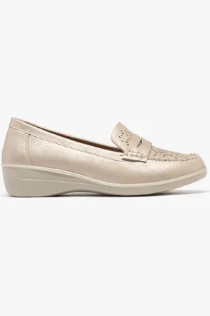 Gémo Mocassins confort à talon compensé femme