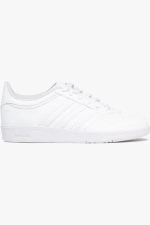 adidas Baskets à lacets Hoops unies femme -