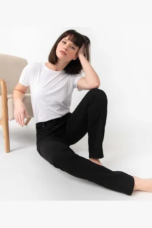 Gémo Pantalon coupe Regular taille normale femme