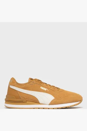 PUMA Baskets basses ST Runner V4 en cuir suédé homme -
