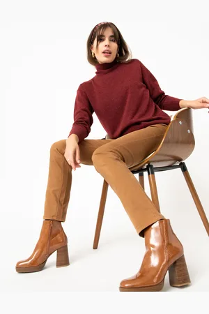 Gémo Pantalon coupe Regular taille normale femme