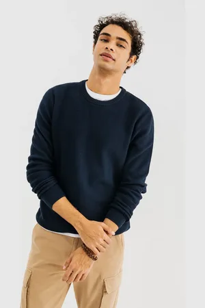 Gémo Pull en maille fantaisie en coton homme