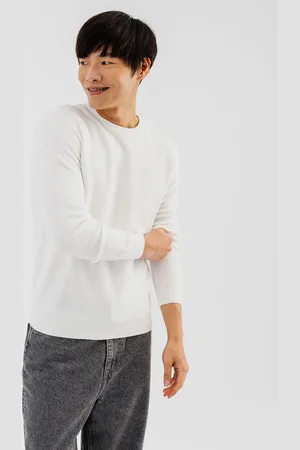 Gémo Pull en maille fantaisie en coton homme