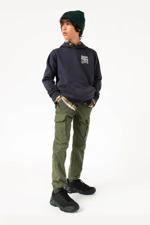 Gémo Pantalon en toile coupe jogger slim garçon